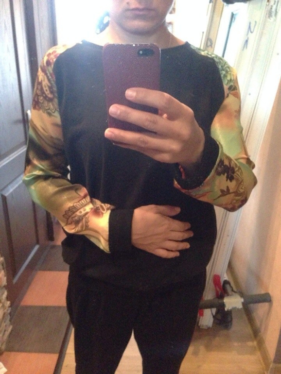 Свитшот (курилка + шифон)