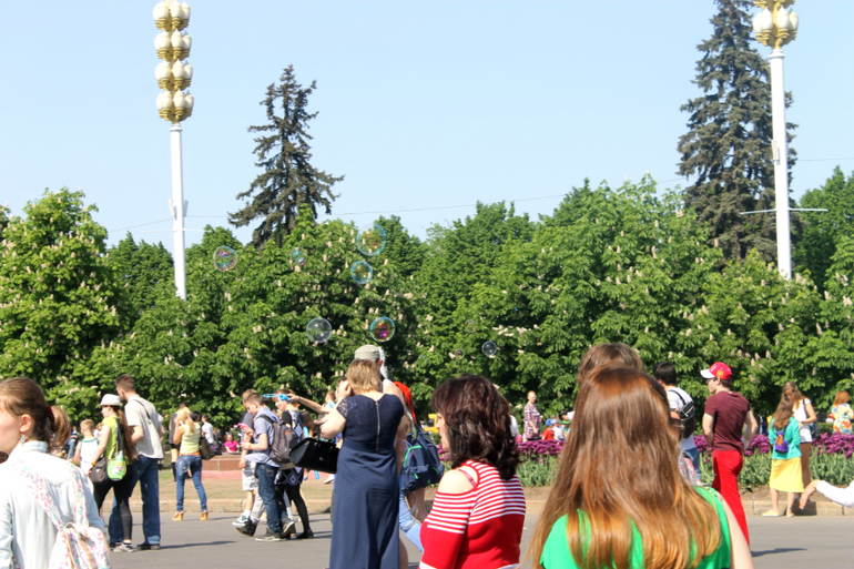 Как мы съездили на парад мыльных пузырей)