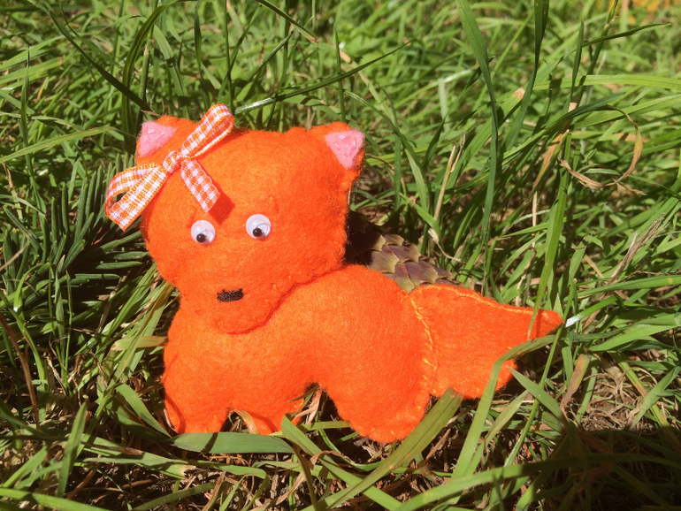 Детские работы из фетра