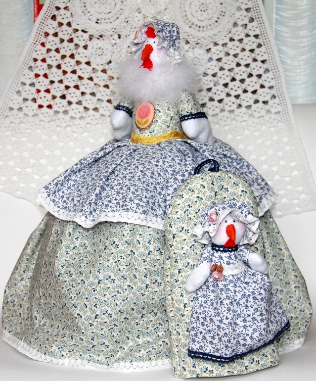 Грелка на чайник Курочка