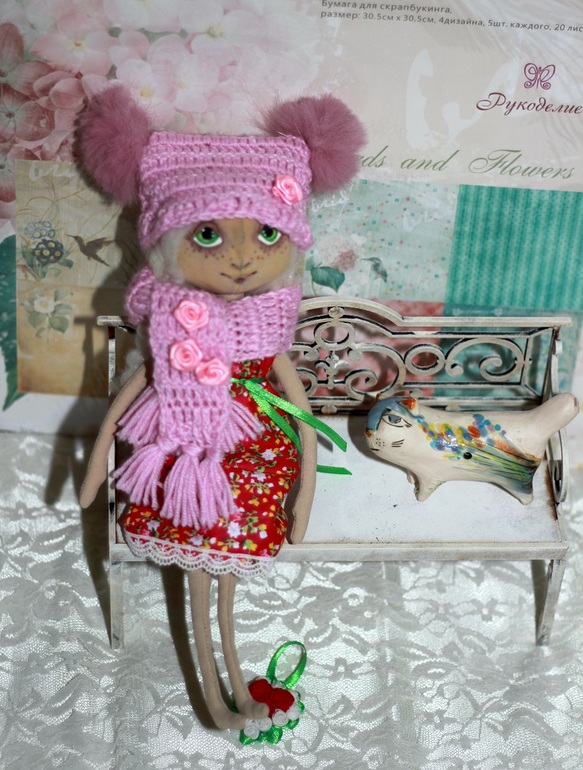 Связала немного на обмен