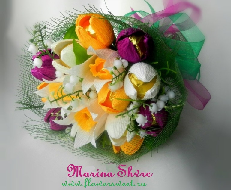 Предлагаю сделать для вас букеты и композиции из конфет =)