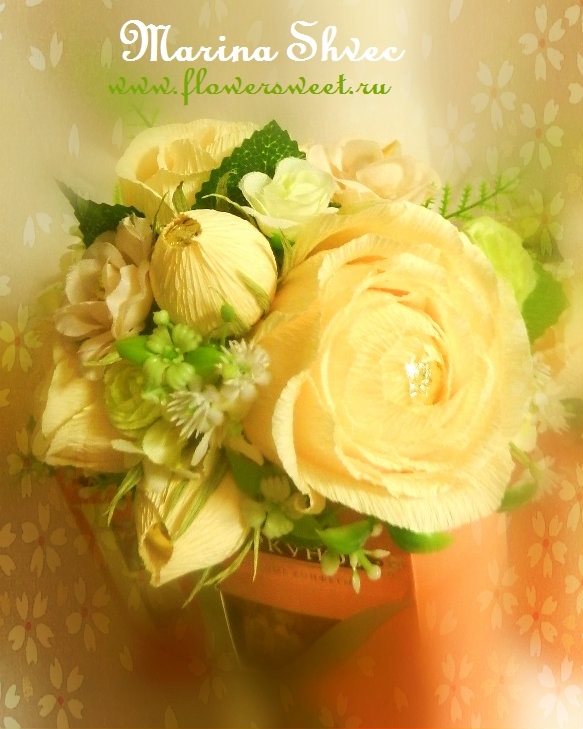 Предлагаю сделать для вас букеты и композиции из конфет =)