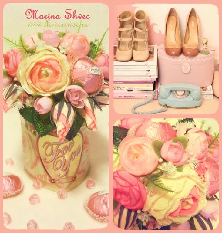 Предлагаю сделать для вас букеты и композиции из конфет =)