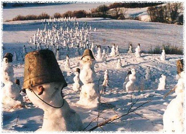 Снеговики