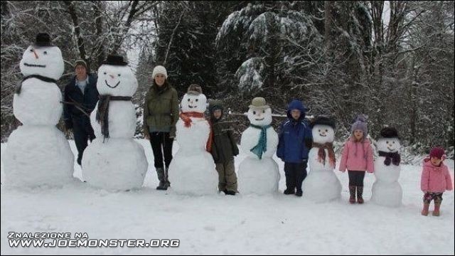 Снеговики