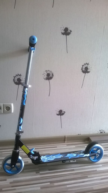 Новый самокат на рост 110-160