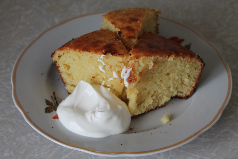 Манник на кефире