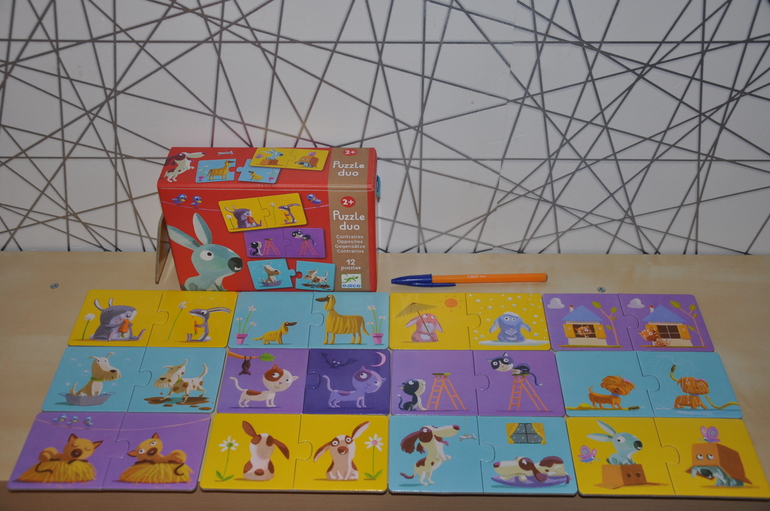 Пазломания. Часть 4. Маленькие одинаковые коробочки от Djeco :)