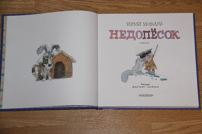 Две книги с иллюстрациями Дмитрия Трубина