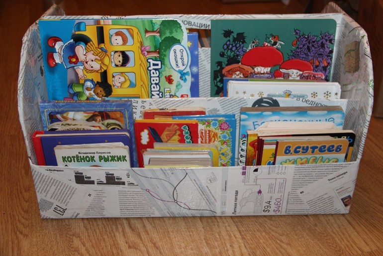 Подставка под книги для самых маленьких