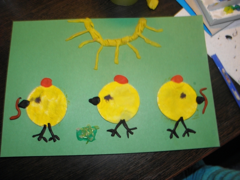 Тематическое занятие Цыпленок!