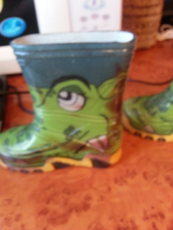 отдам детские резиновые сапоги