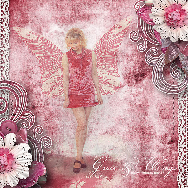 Девушка с крыльями