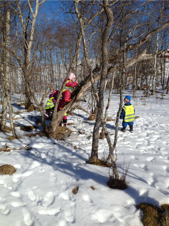 Настя в садике