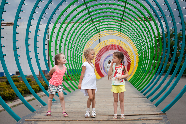 Три Алисы в парке Горького