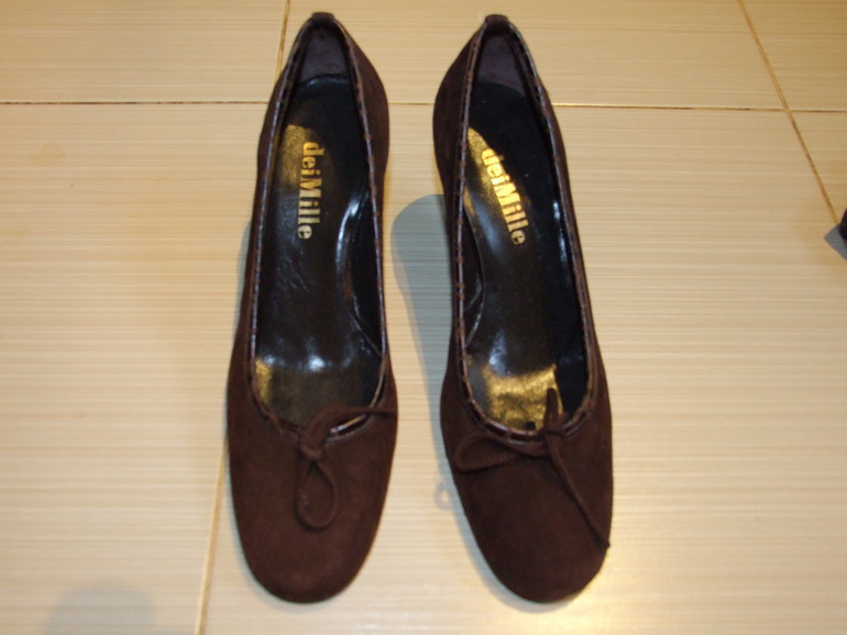 Туфли DEIMILLE, Италия, 34 размер, замша-кожа, экв. 2500