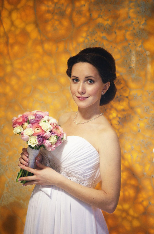 Букет невесты и оформление ресторана