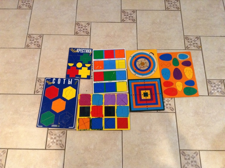 Игрушки деревяшки. Игры Никитина и др