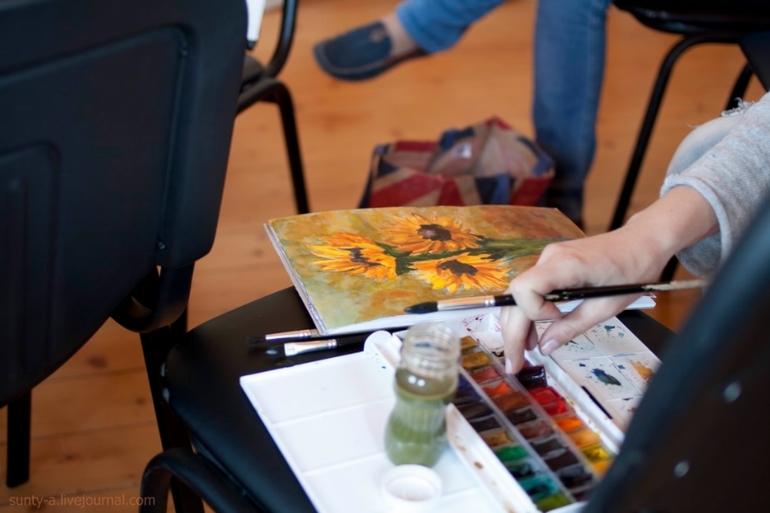 МК по акварели