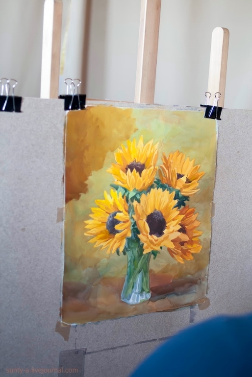 МК по акварели