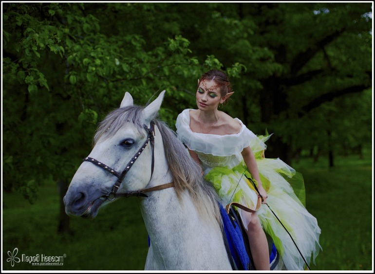 Воинствующая эльфийка-лучница