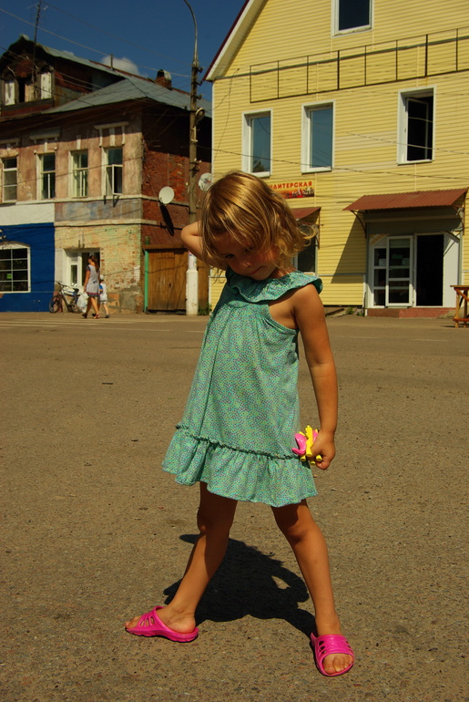 Уехали в деревню в Дединово (Московская область) 2013 (08.08.13)