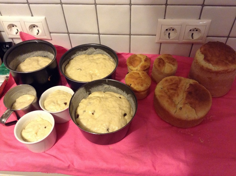 Мои куличи - делюсь рецептом)