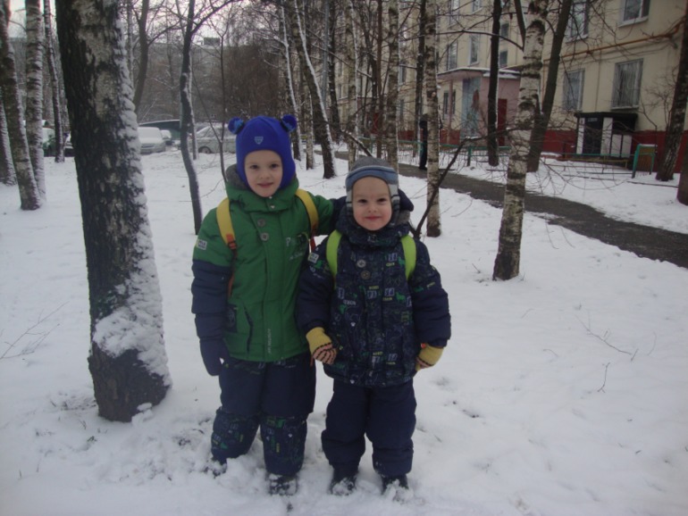 А у нас наконец-то зима