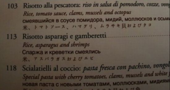 попытки перевести на русский меню