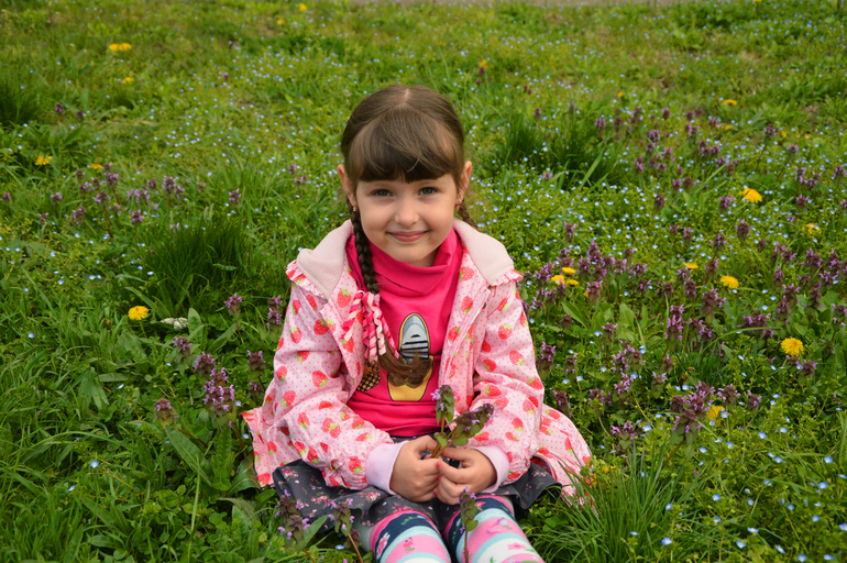 Хорошо у бабушки отдыхать.