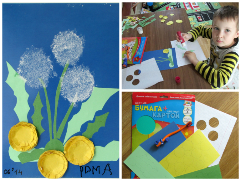 Просто летняя аппликация