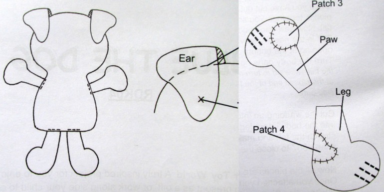 Шьем милого пёсика