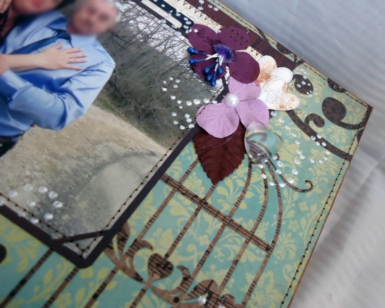 Альбом для сестры (роспись)