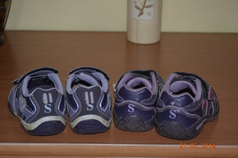 парная обувь для девочек от пляжки до Куомы, размеры 23-25