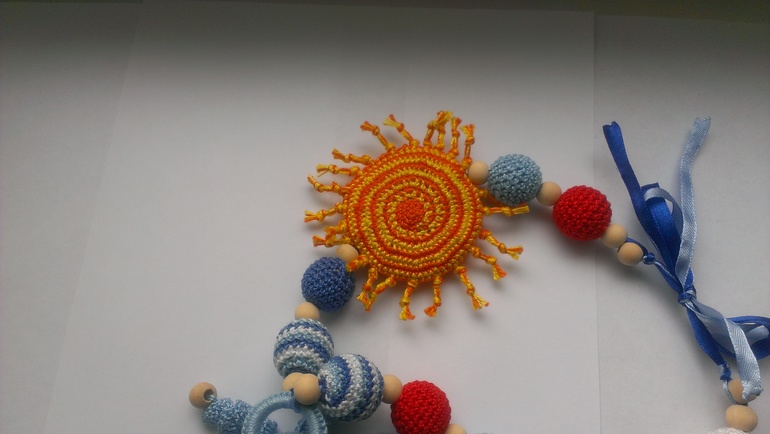 Первые бусики для мальчика