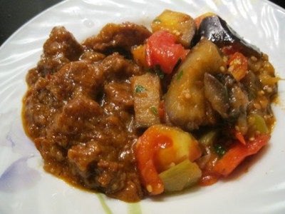 Мясное рагу «В гостях у моей баварской бабушки»