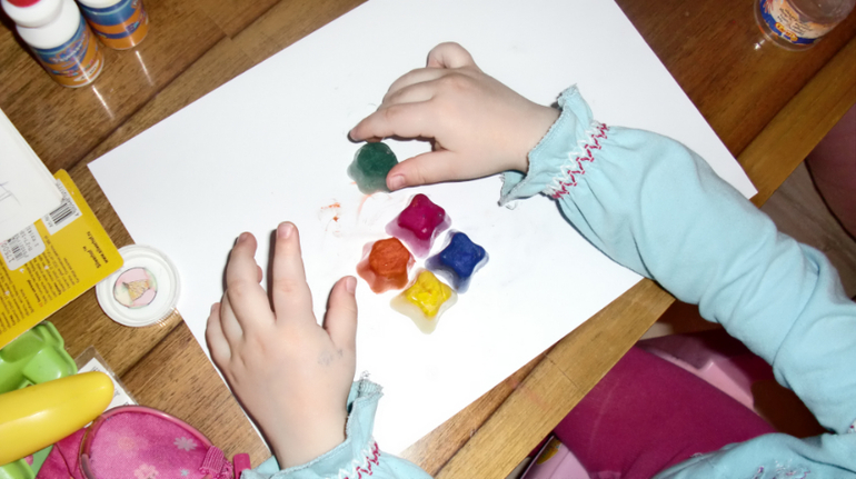 Художка. Рисование льдом