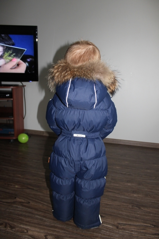 Комбинезон NELS зима б/у, р-р 92