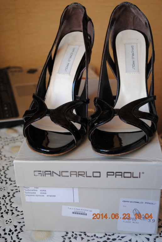 Туфли Giancarlo Paoli 39 размер