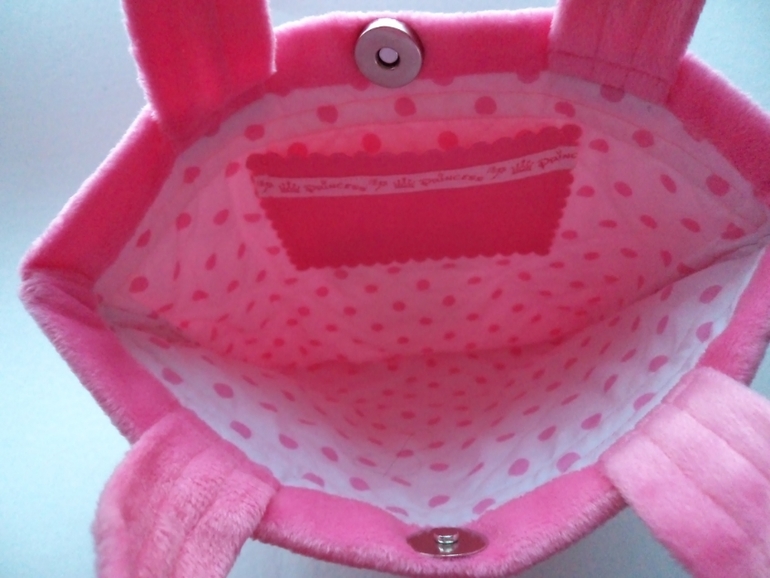 Детская сумочка с аппликацией из фетра.