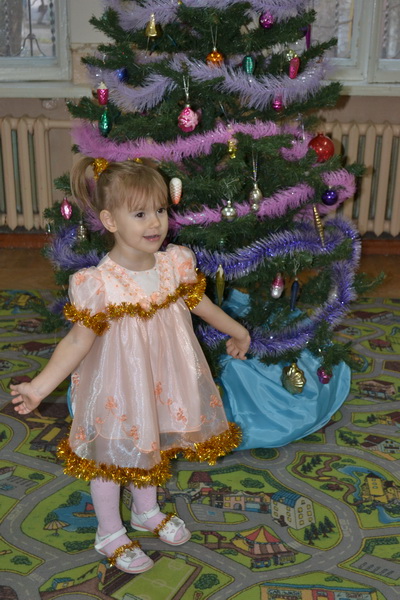 Первый утренник в детском саду.