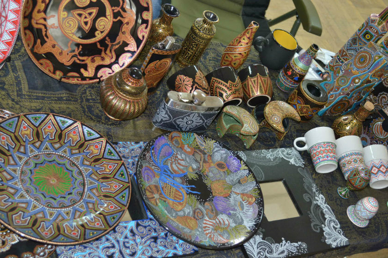 Я в выставке участвовала...