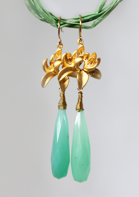 Новые серьги