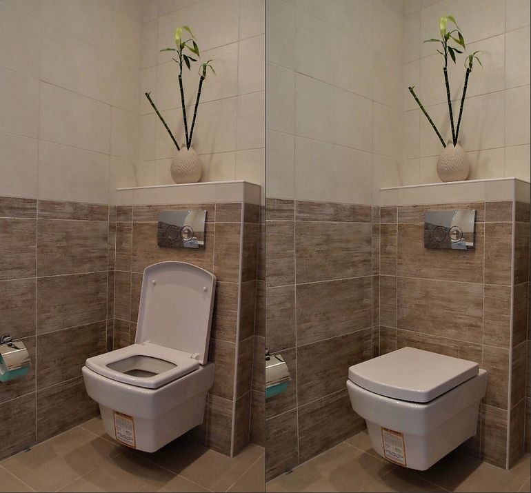 И так,наш санузел)