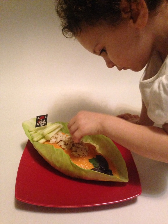 Вегетарианская лодочка:)