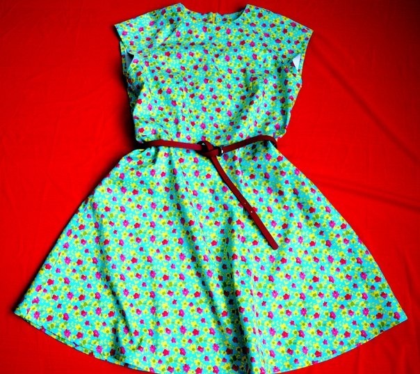 Платье "Цветочная поляна"