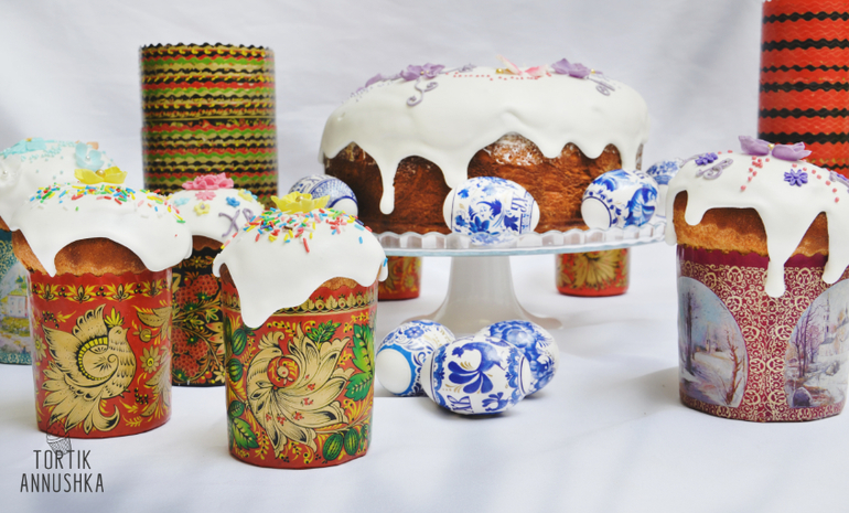 Подарите себе и близким Пасхальный кулич и вкусную выпечку,сделанную от всей души мастерами Кондитерской Тортик Аннушка!