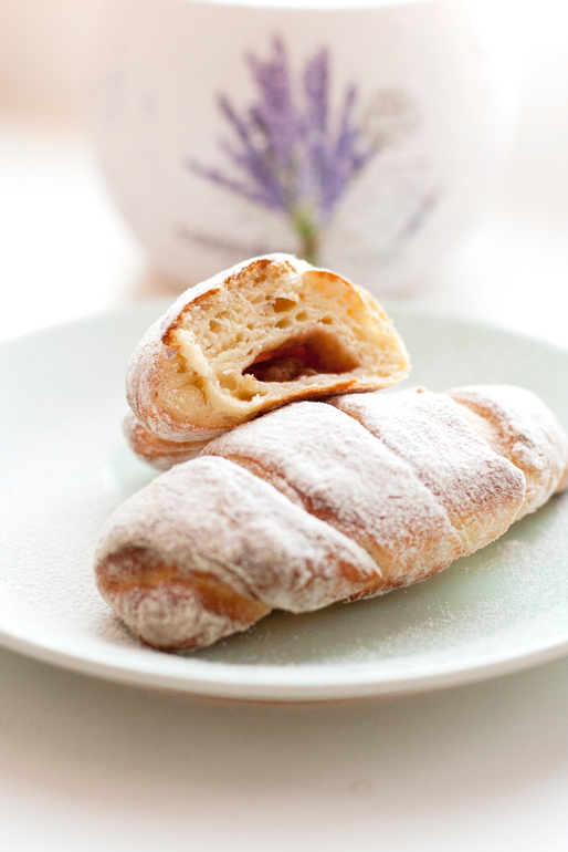 булочки с пудингом и