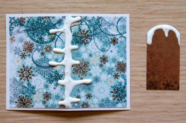 НОВОГОДНИЙ ДОМИК ШКАТУЛКА